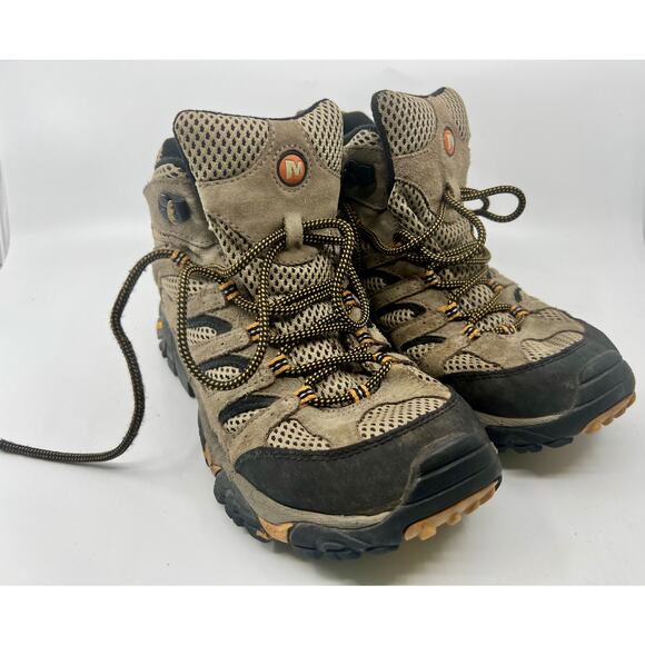 MERRELL WALNUT Continuum Men's (Size 9.5) Vibram Soles J86593W Hiking/Trail Boot - Picture 6 of 8